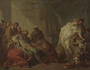 Tod des Meleager von François Boucher