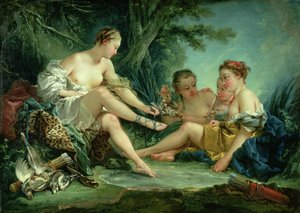 Diana nach der Jagd von François Boucher
