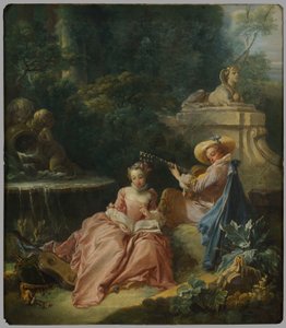 Die Musikstunde von François Boucher