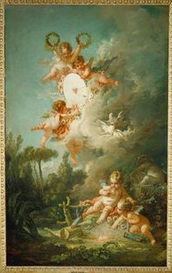 Das Ziel der Liebe von François Boucher
