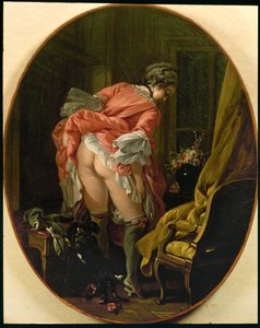 Der gehobene Rock von François Boucher