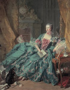Porträt von Madame de Pompadour von François Boucher