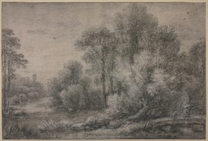 Flusslandschaft von François Boucher
