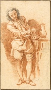 Studie eines Dieners mit Kaffeekanne, um 1739