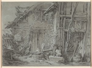 Das verfallene Bauernhaus