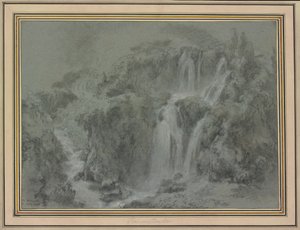Die Wasserfälle von Tivoli von François Boucher