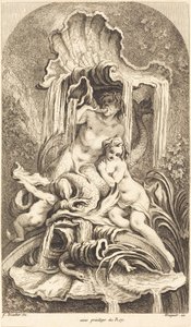 Triton und Nymphe von François Boucher