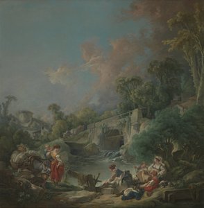 Wäscherinnen von François Boucher