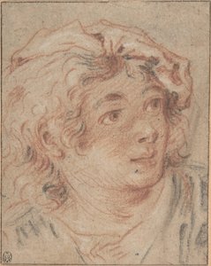 Junger Mann mit Barett von François Boucher