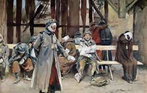 Das Landkrankenhaus, 1916