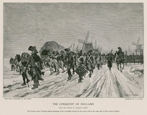 Die Eroberung Hollands von Francois Flameng