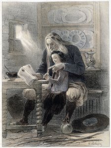 Der Mann von Briec (Finistère) - in „Galerie armoricaine“ von Lalaisse und Benoit
