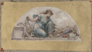 Skizze für den Speisesaal des Hôtel de Ville: Der Fischfang von Francois Lafon