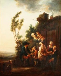 Der Hausierer von Francois Louis Joseph Watteau