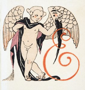 Amor, veröffentlicht 1922 (Pochoir-Druck)