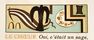 Grafische Illustration aus Prométhée Enchaîné von Aeschylus, veröffentlicht 1941