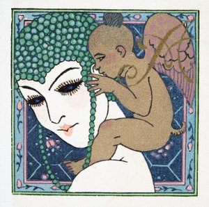 Buchstabe A, aus Personages de Comedie, veröffentlicht 1922