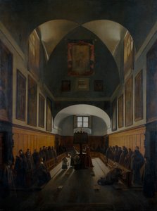 Der Chor der Kapuzinerkirche, Rom, 1817