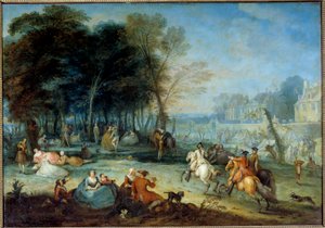 Das Bezons Picknick Champetre Messe in der Nähe von Paris