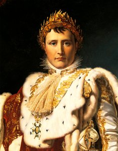 Napoleon Bonaparte in Kaisergewändern, von François Baron Gérard (1770-1837) ca. 1805 von Baron François Pascal Simon Gérard