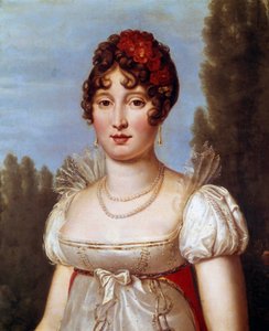 Porträt von Caroline Murat (1782-1839) geborene Bonaparte von Baron François Pascal Simon Gérard