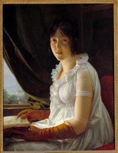 Porträt von Madame Barbier Walbonne (1763-1837), Ehefrau des Malers Jacques Luc Barbier von Baron François Pascal Simon Gérard