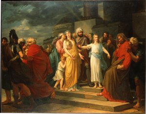 Daniel beweist Susannas Unschuld von Francois Pascal Simon Gerard