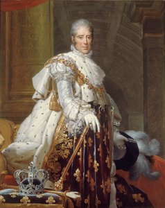 Porträt von König Karl X. von Frankreich 1757-1836, 1825