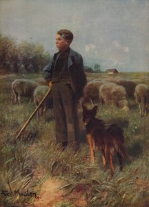 Der junge Hirte, ca. 1915