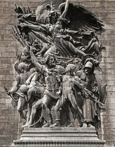 Abreise der Freiwilligen von 1792 oder La Marseillaise (Steinrelief)