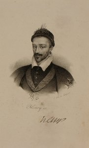 König Henri III (1551-89) von Frankreich