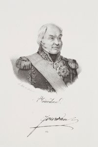Porträt von Marschall Jean-Baptiste Jourdan von Francois Seraphin Delpech
