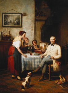 Das Mittagessen des Künstlers, 1878