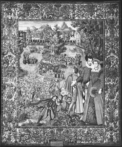 Wasserfest von Heinrich III. und Louise de Lorraine, Brüsseler Werkstatt