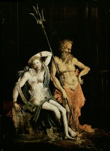 Szene der Hölle: Detail (Hades und Persephone)