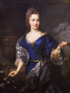 Porträt von Marie-Anne de Bourbon, Prinzessin von Conti, 1690 von Francois de Troy
