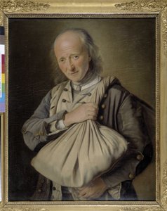 Der Mann hat die Tasche