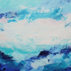 Dynamische Ozeanblues