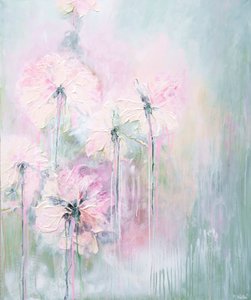 Weiche Pastellblüten von Françoise Wattré