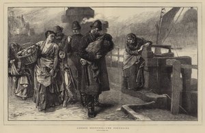 Londoner Skizzen, das Findelkind von Frank (after) Holl
