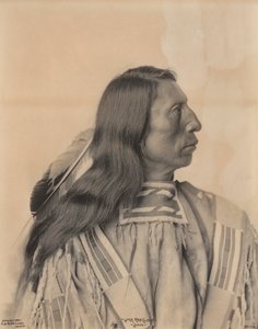 Porträt von Jack Red Cloud, einem Sioux-Indianer, spätes 19. Jahrhundert von Frank A. Rinehart