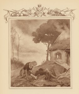 Illustration für Grays Elegie von Frank Adams