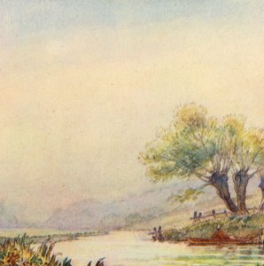 Illustration für The Scholar-Gipsy von Matthew Arnold von Frank Adams