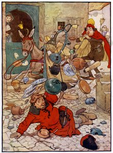 Illustration für Die Geschichte von Tom, dem Pfeifersohn von Frank Adams