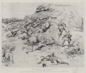 General Harts Brigade stürmt die Kopjes am 20. Januar von Frank Algenon Stewart
