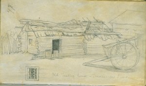 Altes Handelshaus, Traverse des Sioux, 1851