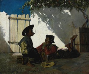 Dolce far niente von Frank Buchser