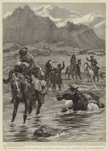Dr. Lansdells Reise durch Zentralasien, Überquerung des Muzart-Nin-Su
