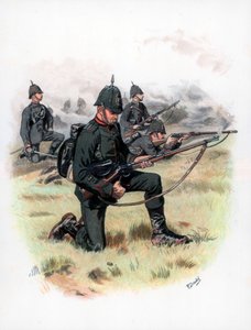 Marschbefehl, Das Königlich Königliche Gewehrkorps ehemals 60. Gewehre, 1889