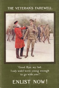 Der Abschied des Veteranen (Lithografie)